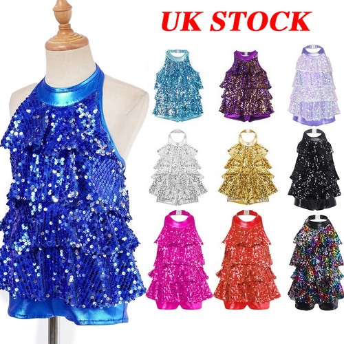Girls sequins jazz dance - uk,
