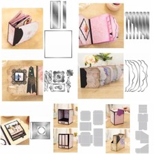 Mini Box Album Book Set Metal