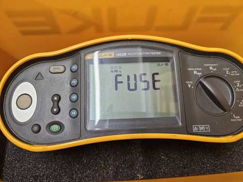 Fluke 1652 multifunction teste - fluke,