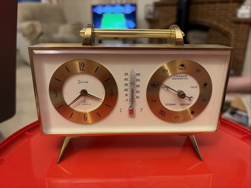 Swiza vintage alarm - vintage, clock