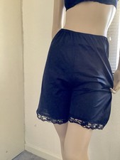 Vintage Black Silky Nylon &