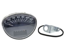 Speedometer Uni Car Black up to 120 KM/H for Vespa 125 ET3 TS150 Sprint Rally