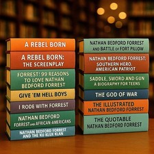 Nathan Bedford Forrest Hardcover Book Collection - 13 Titles - By L. Seabrook