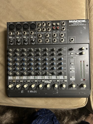 Mackie 1202vlz channel mic - 12,