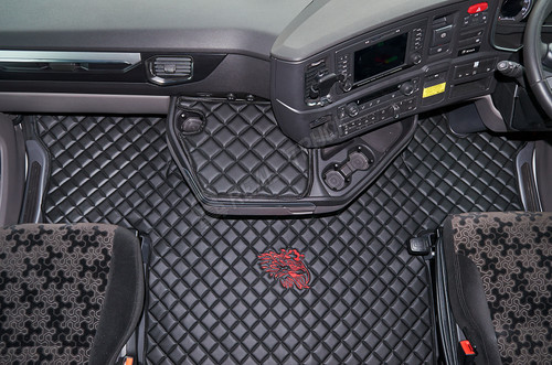 Truck eco leather floor - truck,