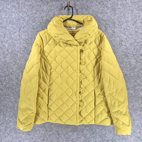 Per una quilted jacket - una,