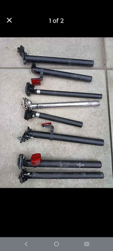 Bike seat posts - seat, lot