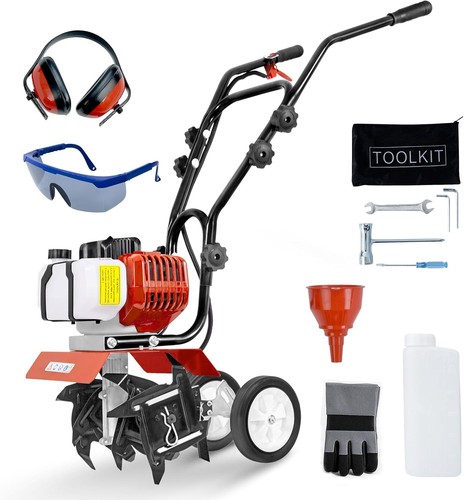 Garden tiller 52cc petrol - garden,