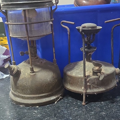 Tilley oil lantern - lantern, in