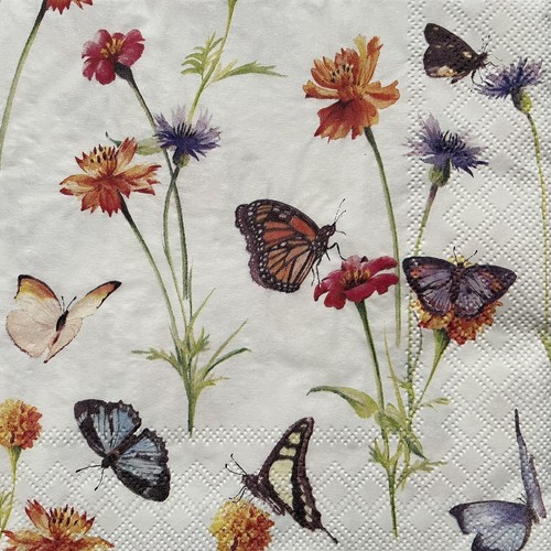 Luncheon paper napkins - 4,