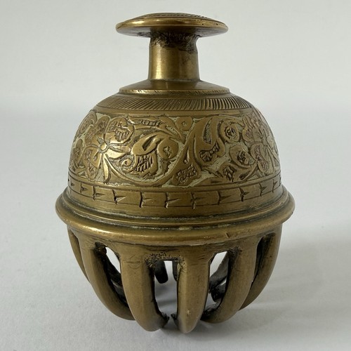 Indian brass elephant claw - brass,