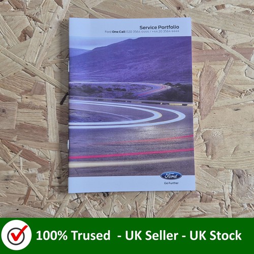 Ford service history book - ford,