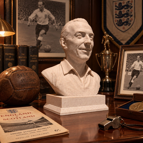 Sir stanley matthews - matthews, bust