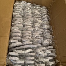 LAST BOX 50 X Pairs Of White flip flops wedding Guests bulk size slight seconds