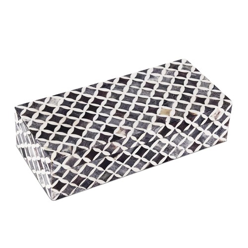 Decorative storage with - decorative, lid
