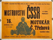 Original Vintage Poster KART
