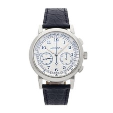 A. Lange & Sohne 1815 Flyback Chrono White Gold Manual Wind 39mm Watch 414.026
