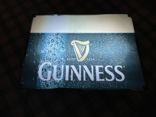 Guinness bear lighted light - lighted,
