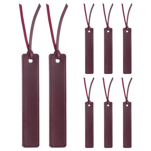 Pcs leather bookmark - leather,