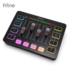 FIFINE Gaming Audio Mixer with