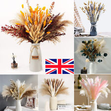 Natural Dried Pampas Grass Reed Flower Bunch Bouquet Party Christmas Ornament UK