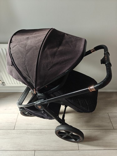 Venicci black pram stroller - venicci,