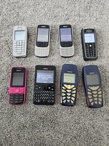 Job lot nokia mobile phones - x8,
