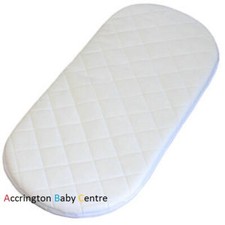 New Mattress to fit Claire de Lune Moses Basket Mattress 74 X 25 cm -
