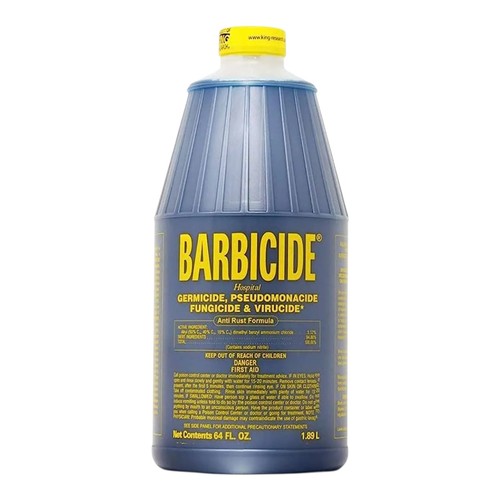 Barbicide disinfectant - barbicide,