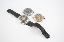 Vintage Mechanical Watches Heads Citron Mawi De Luxe Working x 3