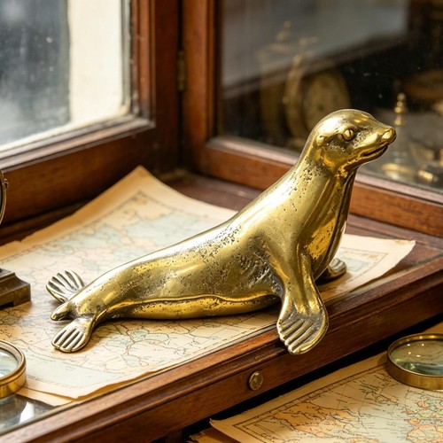 Solid brass seal - solid,