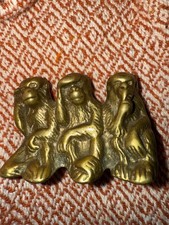 Vintage old antique solid