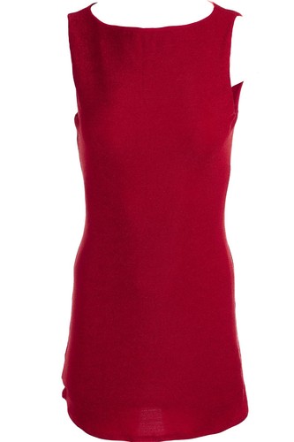 Reformation red jersey mini - red,