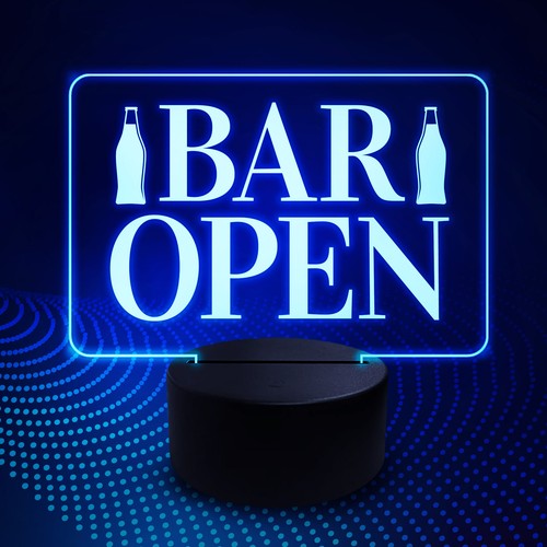 Neon bar sign cocktail - neon,