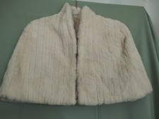 Real Fur Shrug Bolero Jacket