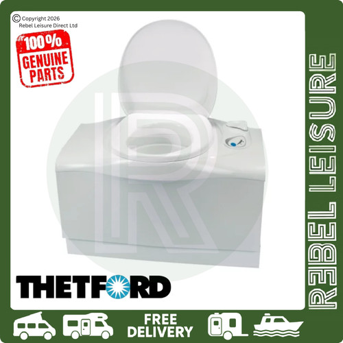Thetford cassette toilet 12v - thetford,