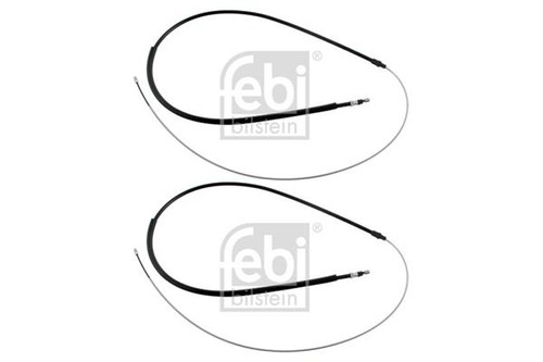 Pair handbrake cable rear - pair,
