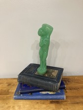 Art Deco Vintage Glass Lady