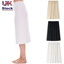 Cooling Under Dress Half Slips Slip Skirt Comfortable Petticoat  Ladies