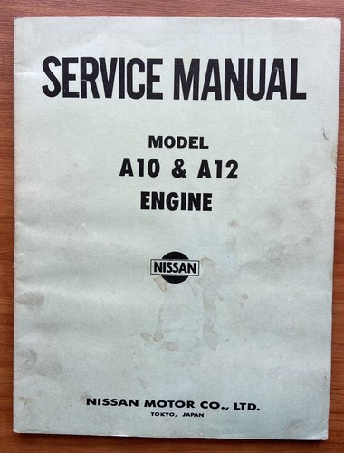 Workshop manual datsun model - datsun,