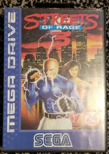 Streets rage sega mega - streets, of