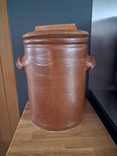 Large vintage salt glazed - vintage,