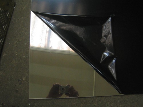 Bright shiny stainless steel - bright,