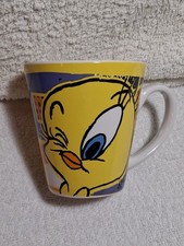 Tweety Pie Yellow Bird Looney Tunes Mug/cup Ceramic  coffee vintage  