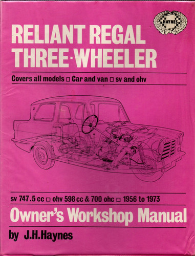 Haynes original reliant regal - reliant,