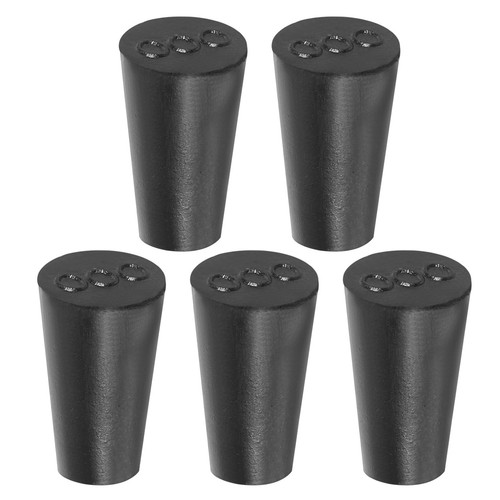 Pack solid rubber stoppers - 5,