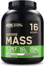 Optimum Nutrition Serious Mass Protein Powder High Calorie Mass Gainer 2.73kg