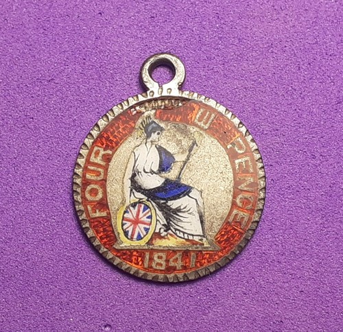 Antique enamelled victoria - antique,