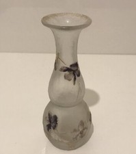 Antique Bohemian Cameo Etched