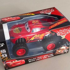 Disney Pixar Cars Lightning McQueen & Cruz Ramirez Pull-Back Car with Sound